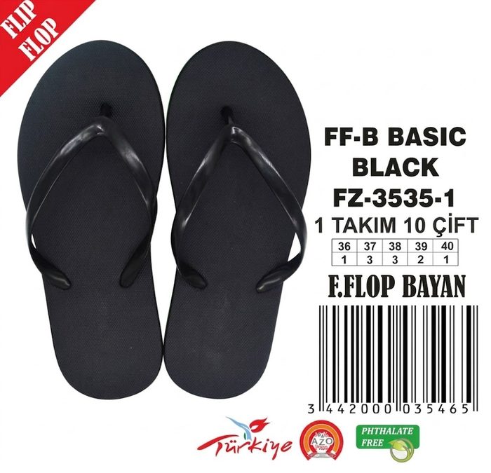 FF-B Basic Siyah (Kadin) toptan