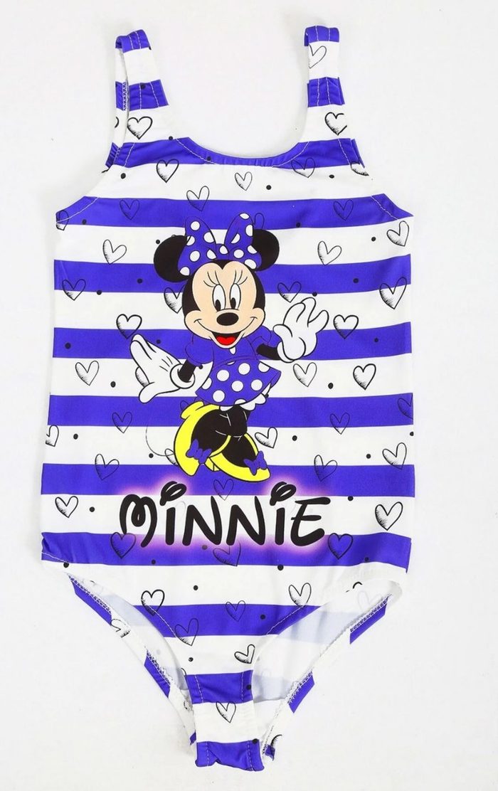 Minnie Mavi Çizgili toptan