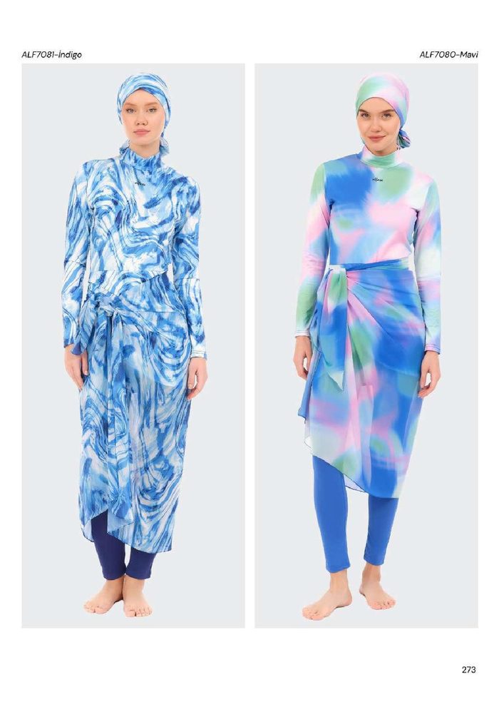 Plaj Elbisesi Indigo toptan